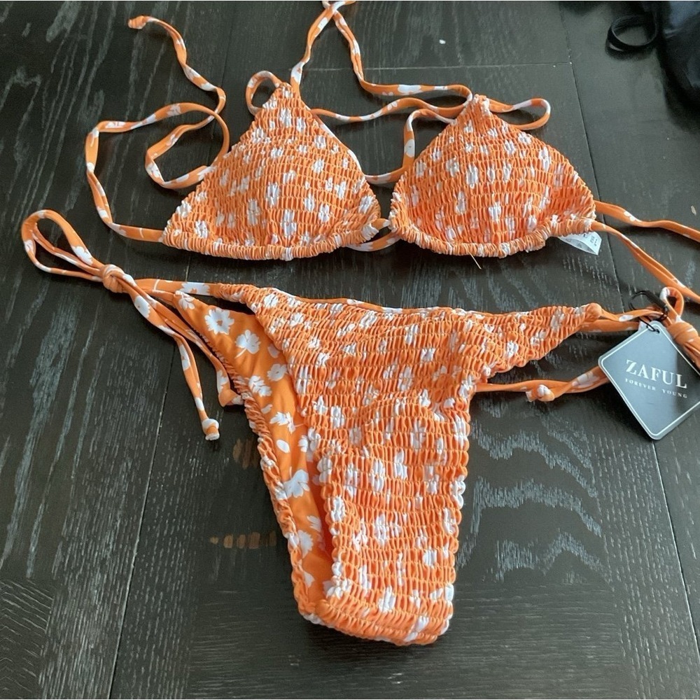 Zaful orange Bikini
